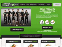 Tablet Screenshot of nutritionfitplus.com